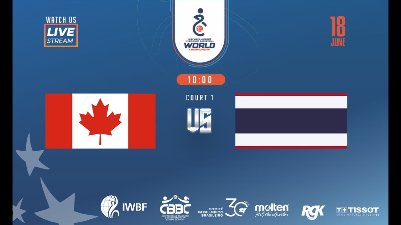 Canada vs Thailand | Game 31 | 2025 IWBF U23 World Championship