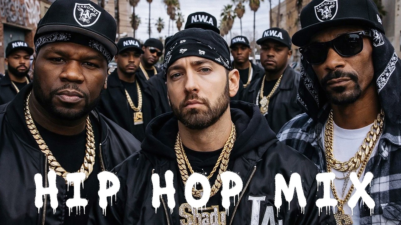 Snoop Dogg, Eminem, 50 Cent, Ice Cube, 2Pac 🥇 COMPTON CREW RELOADED | Old School Hip Hop