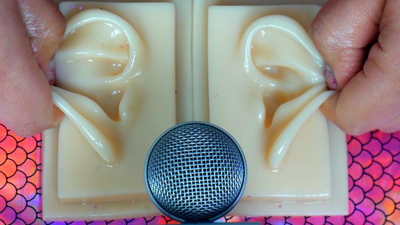 ASMR MASAJE con ACEITES en OIDOS para DORMIR SIN HABLAR! Triggers for sleep, no talking