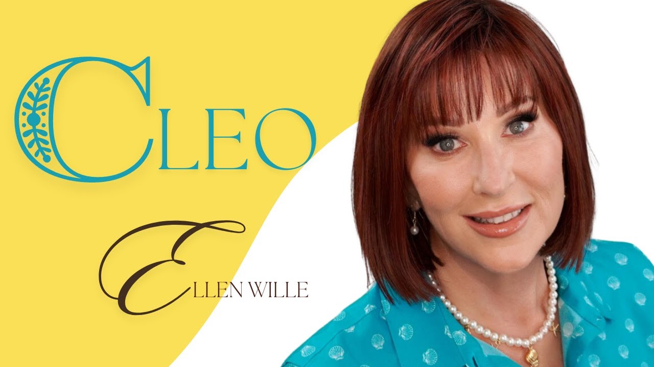 ELLEN WILLE | CLEO Wig Review | CHERRY RED ROOTED | Demo Of How I Made It Mine and Tamed The Bangs!