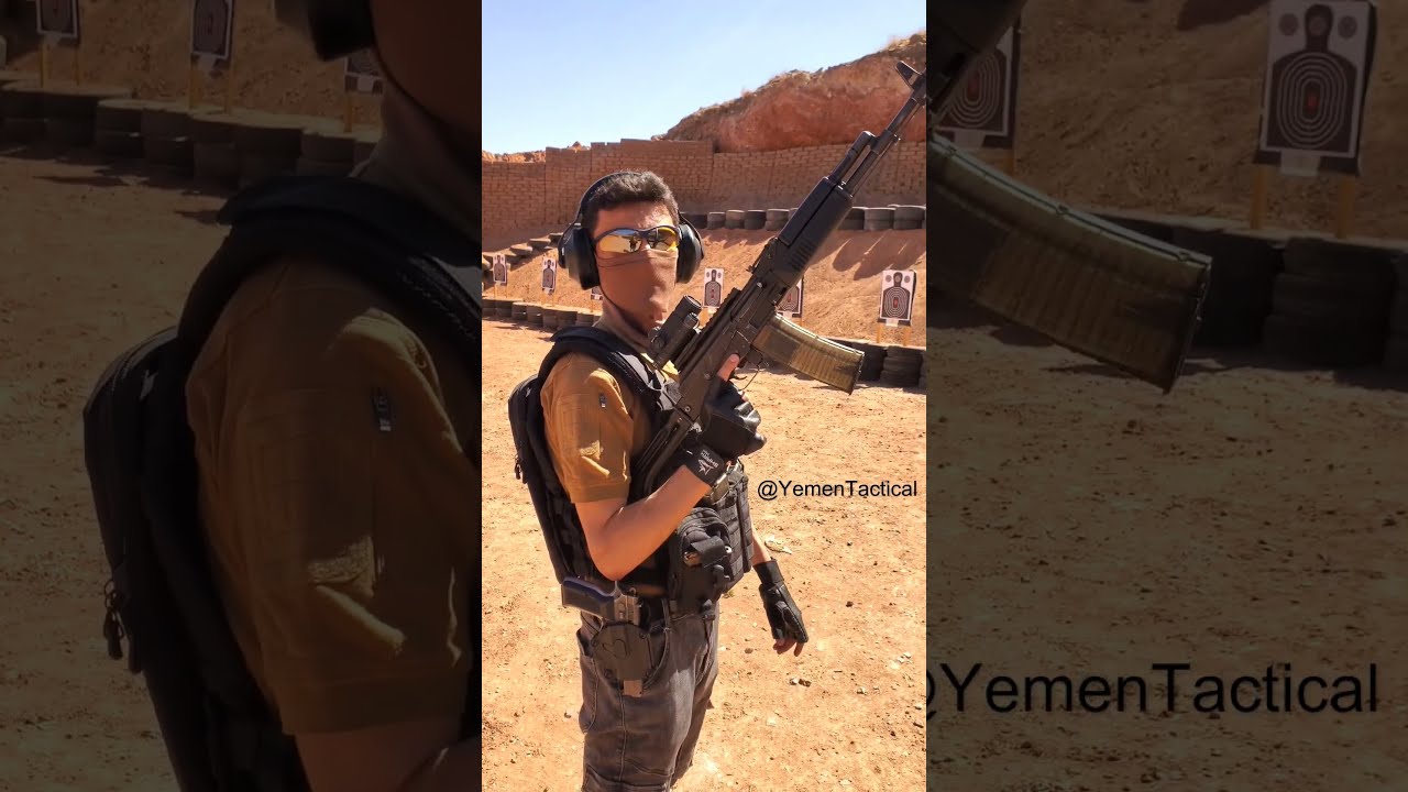 كلاشنكوف ارسنال المسمى باليمن ايكي نيمس Arsenal AR-M9F