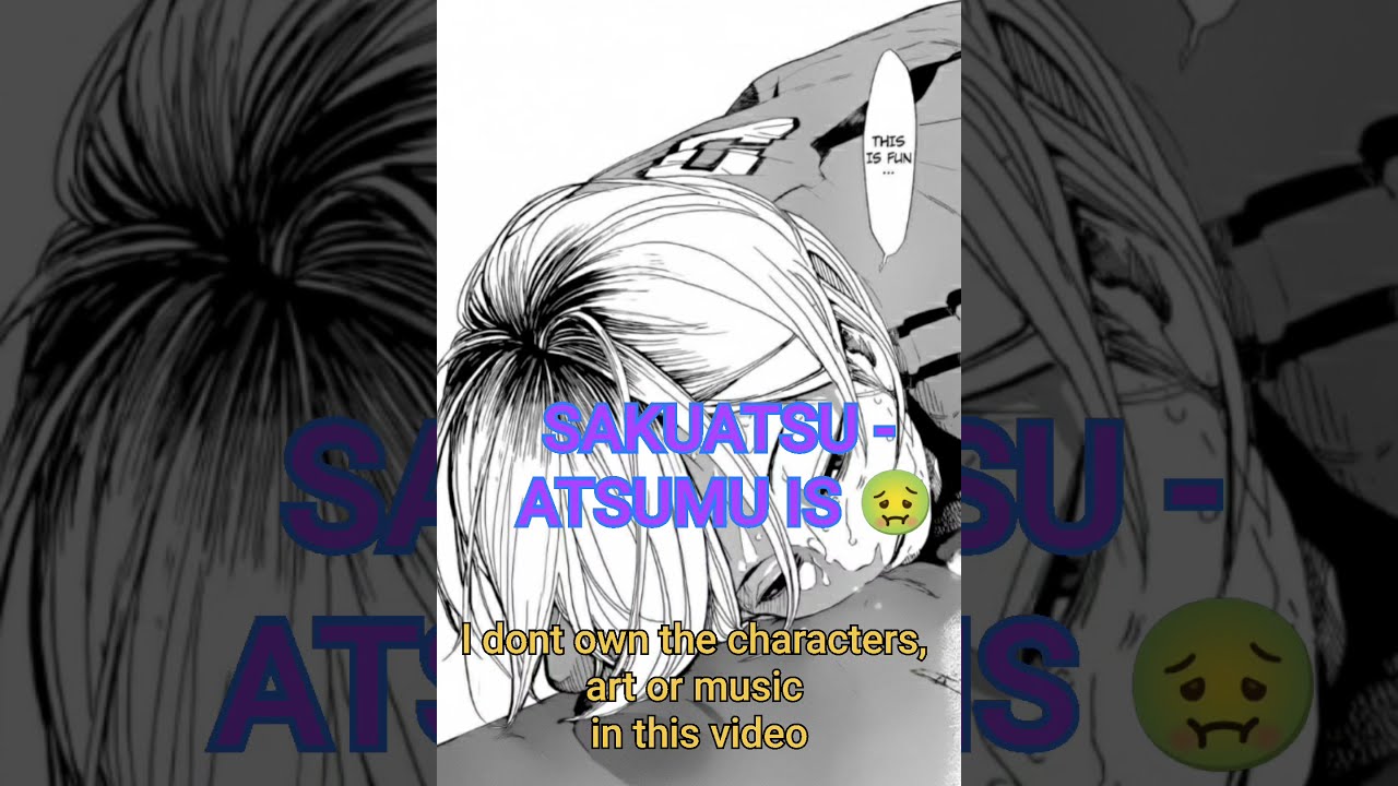 SAKUATSU - Atsumu's sick