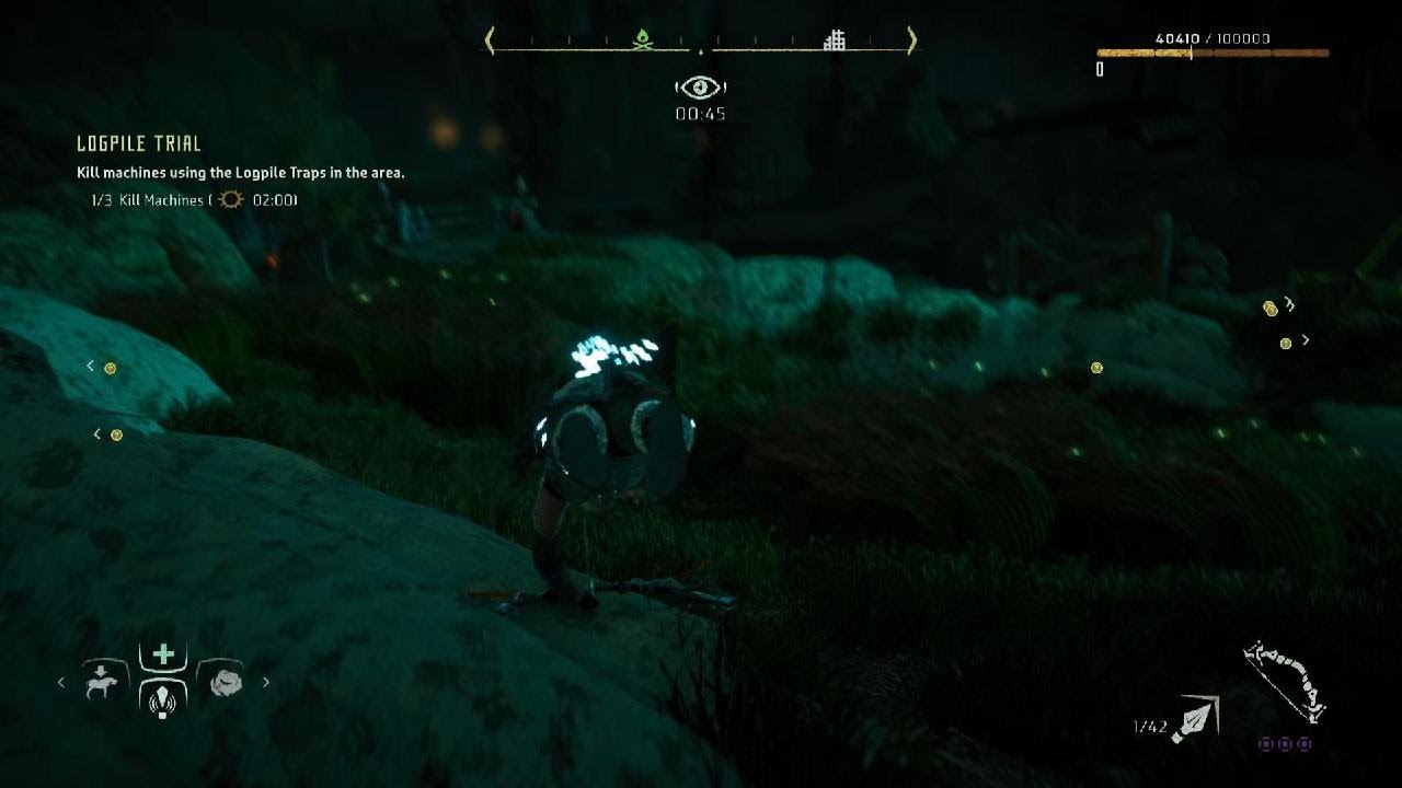 Horizon Zero Dawn : Logpile & Blast Wire Trial