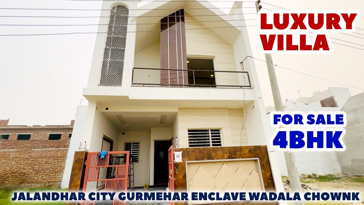 Jalandhar Luxury Villa for sale Price 4bhk | Gurmehar enclave jalandhar Gill Brand Properties