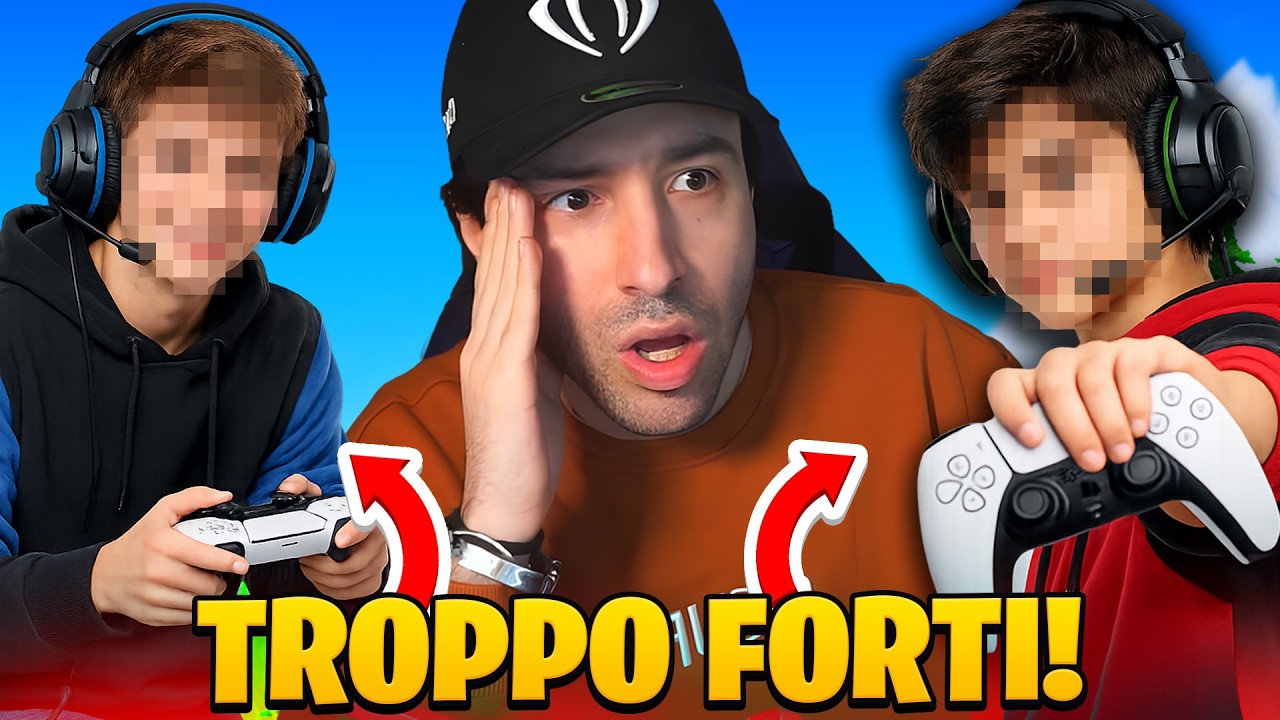 Ho giocato con i 2 PRO PLAYER ITALIANI più FORTI da CONTROLLER 🔥🎮