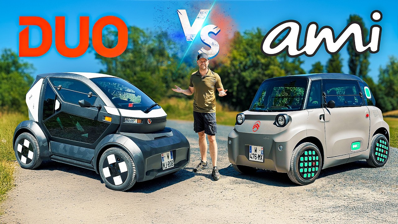 La Citroën Ami peut-elle être détrônée par la Mobilize Duo 45 Neo ?
