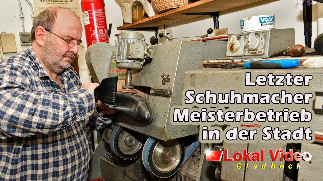 Der letzte Schuhmacher Meister-Betrieb in Gladbeck