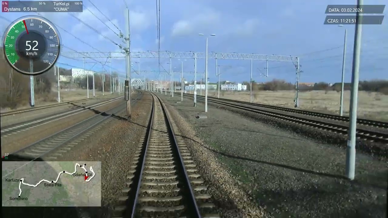 [Rearview] GDAŃSK - KARTUZY - SOMONINO | TurKol.pl | SU42-536 |
