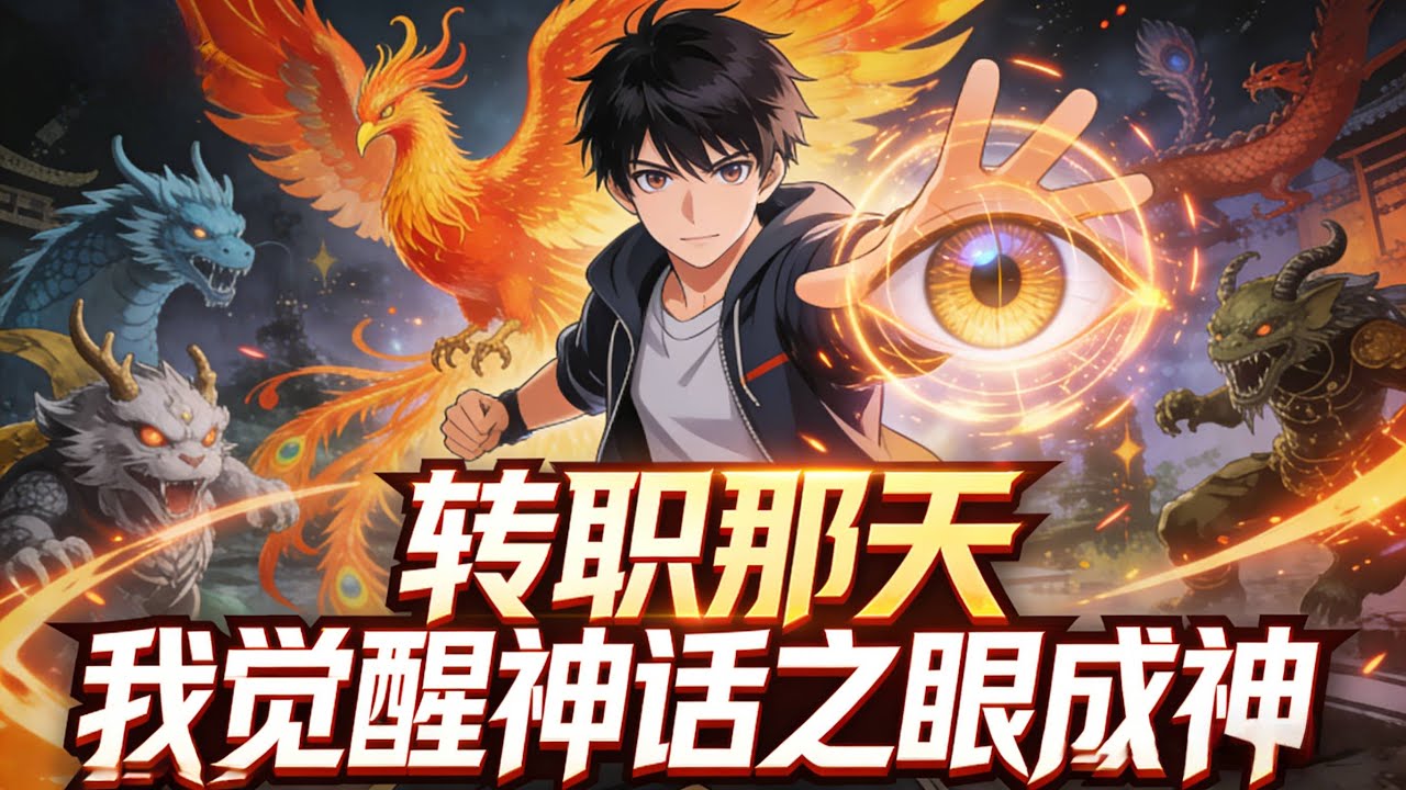 【Multi Sub】《轉職那天，我覺醒神話之眼成神》開局廢材禦獸師，我卻契約上古神鳳一路逆襲成神#漫劇 #動態漫 #AI漫劇 #動漫 #動畫