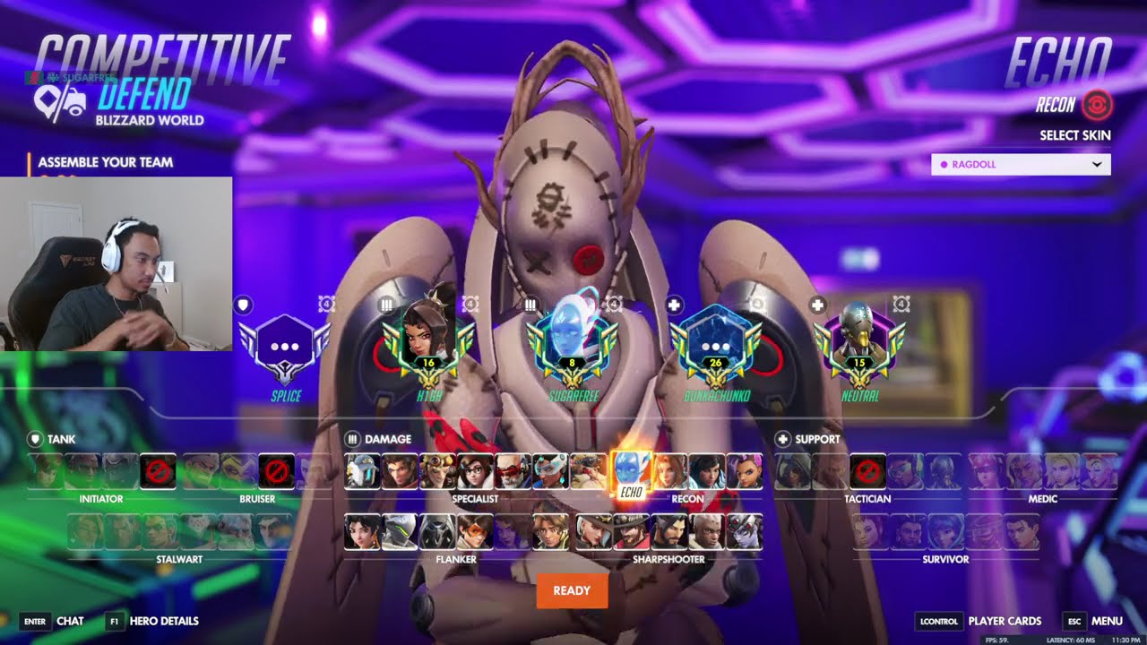 20k Dmg! Sugarfree Dominatisg as Echo! Sugarfree Echo Season 1 Gameplay