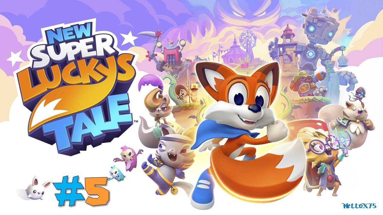 New Super Lucky's Tale #5 - A Batalha Final contra Jinx em Hauntingham