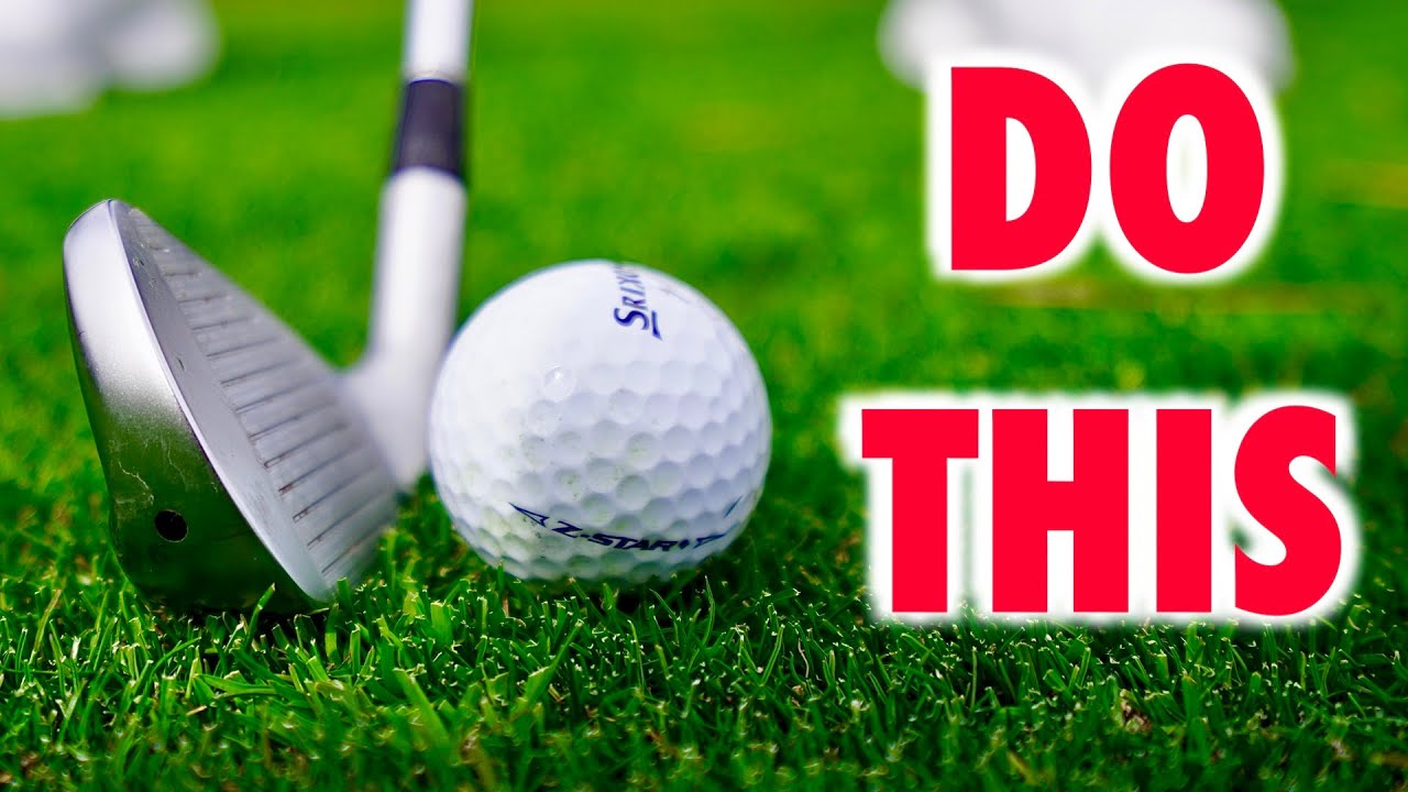 How To Hit Irons Consistently: Simple Golf Swing Drill