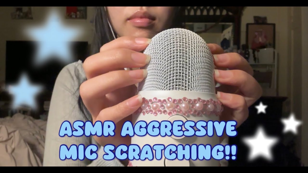 ASMR Last aggressive mic scratching video of 2025!!