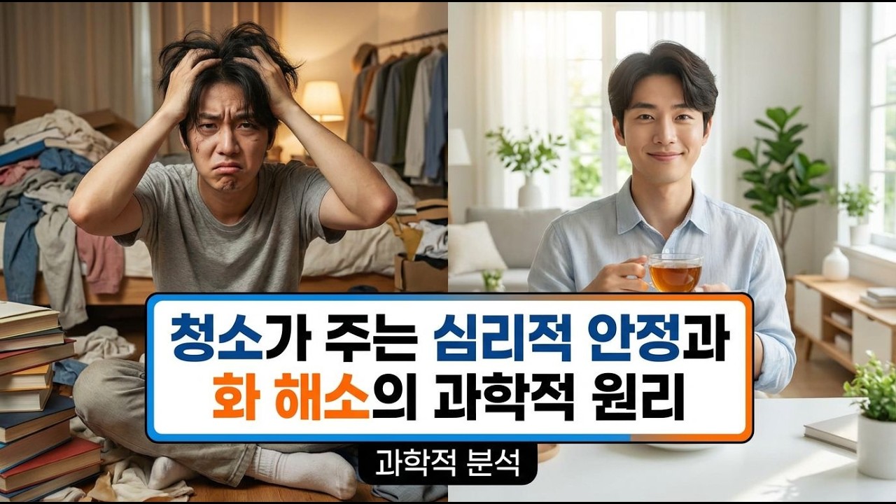 왜 화날 때 청소를 할까? 그 이유가 궁금해!