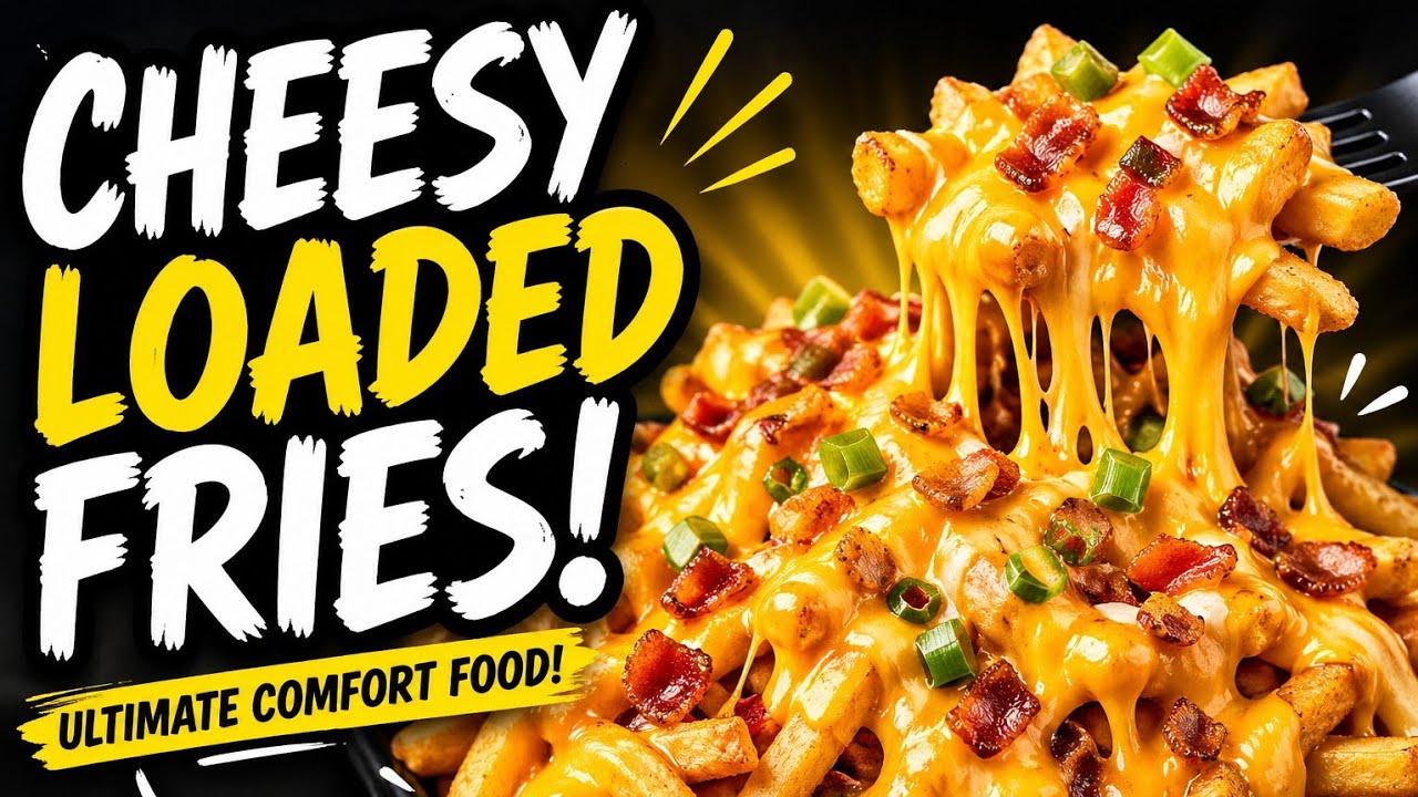 Cheesy Loaded Fries recipe|| Crispy Loaded Fries|| Loaded Fries Recipe at home|| Flavor Overload