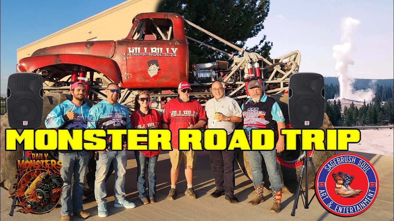 Monster Trucks, Old Faithful & A Wyoming Road Trip!
