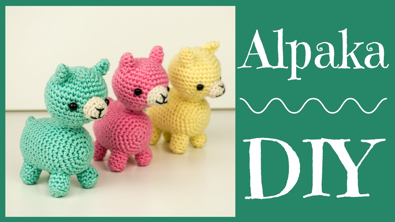 Alpaka häkeln 🌈 *Do it Yourself* Amigurumi by justMiko