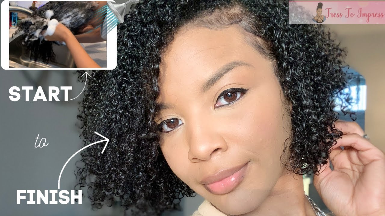 @MiaNicole 'S FULL WINTER WASH AND GO ROUTINE START TO FINISH (CREAMS ONLY)