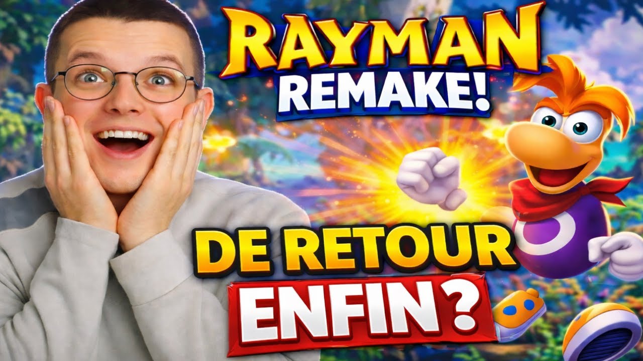 C’EST EN TRAIN D’ARRIVER… LE RETOUR DE Rayman 1 😳