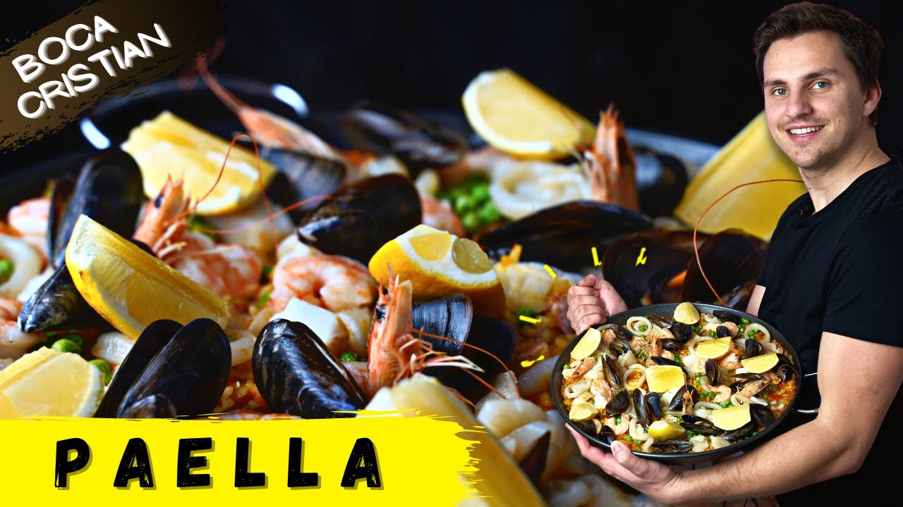 PAELLA CU FRUCTE DE MARE, savoare spaniolă la Tine în bucătărie | Boca Cristian