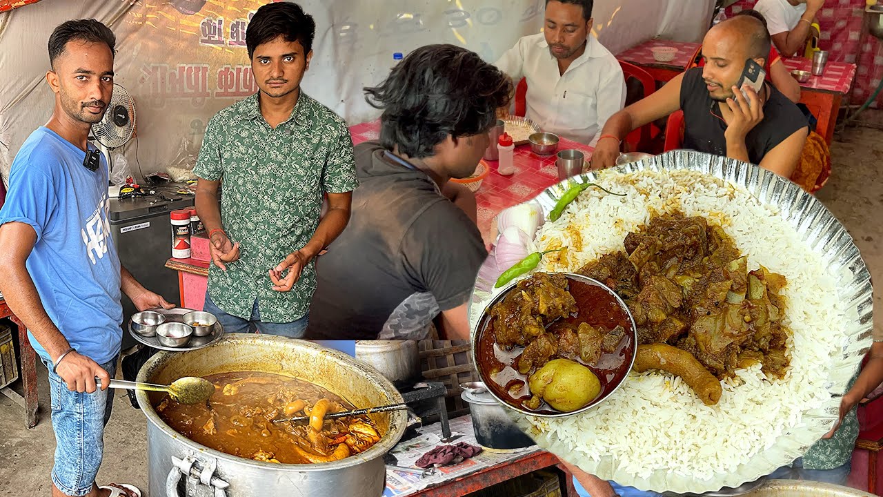 स्वाद ऐसा  की Log महीने में 30 दिन आ जाते हैं Mutton खाने  Motihari का Famous Meat | Zaika Bihar