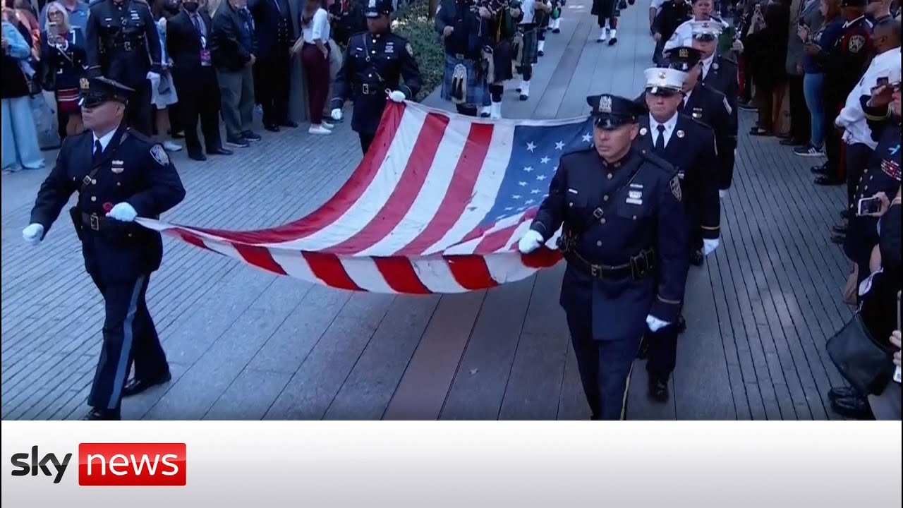 20th anniversary of 9/11 attacks marked in the US