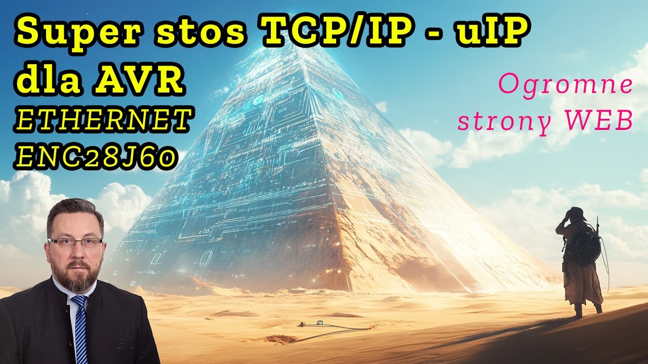 uIP super stos TCP dla AVR i ENC28J60 - obsługa ogromnych stron HTML - web serwer