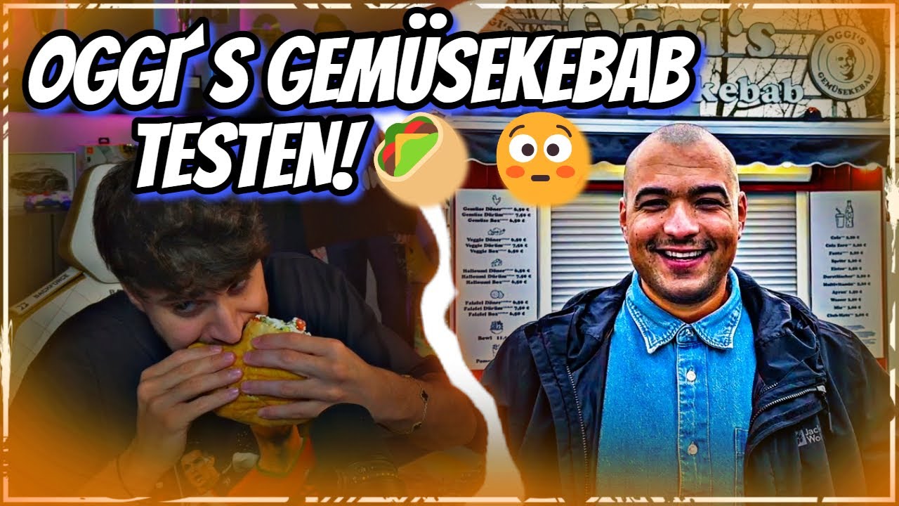 ELI TESTET OGGI´S GEMÜSEKEBAB VON @Oguzhanlive ! 😳🥙