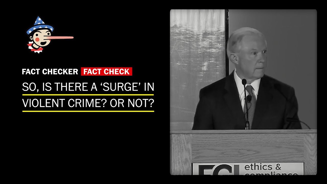 Fact Check: Is there a 'surge' in violent crime? Or not?