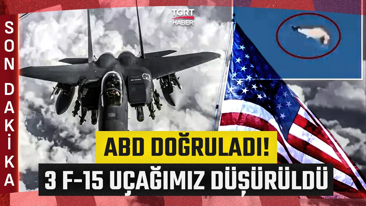 #SONDAKİKA | ABD Doğruladı: 3 Adet ABD Uçağı Kuveyt Üzerinde Düşürüldü! - TGRT Haber
