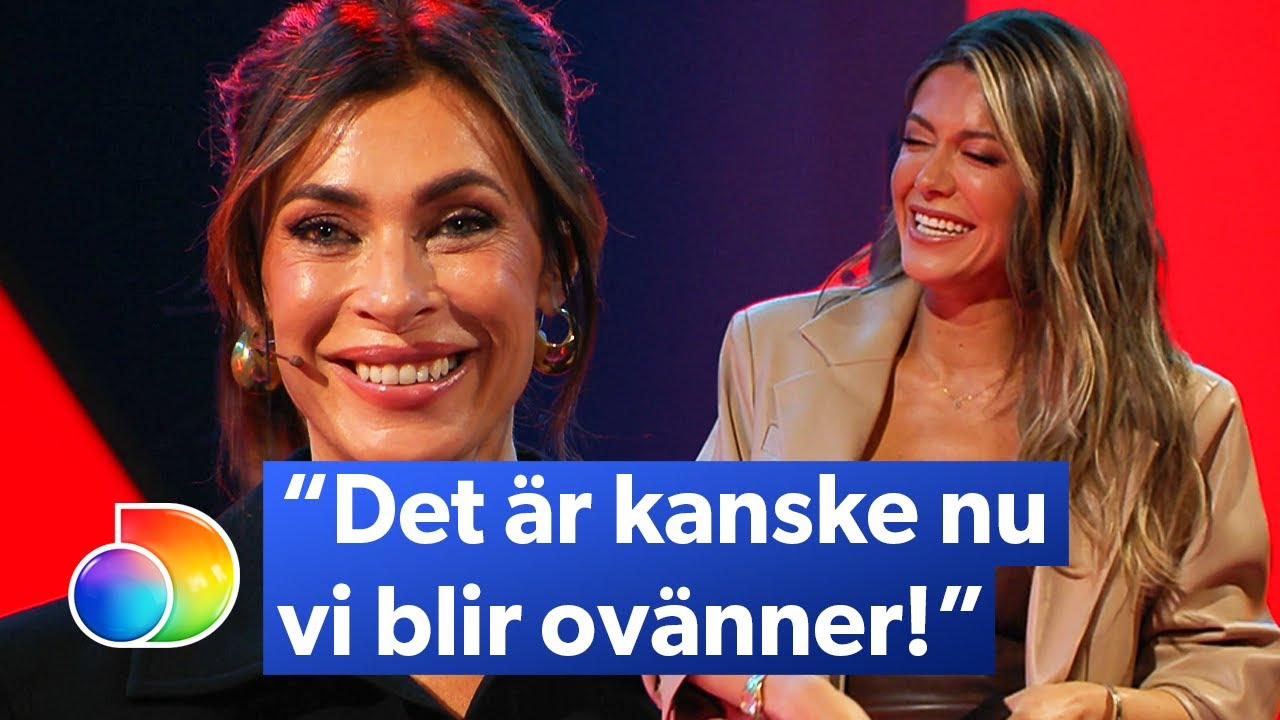 Amanda Schulman får bemöta Biancas jobbiga frågor i ångestpallen | BIANCA | discovery+ Sverige