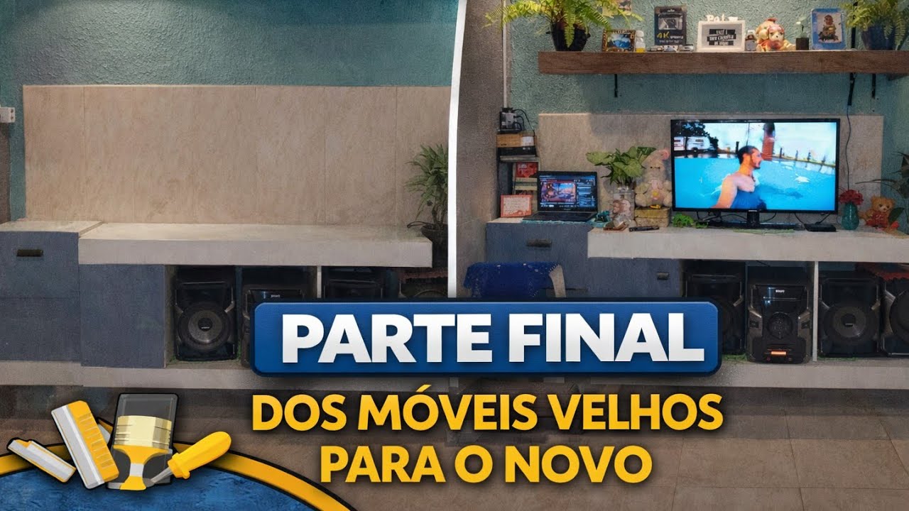 Com esforço e carinho: resultado final dA Reforma simples que fez toda a diferença aqui em casa 