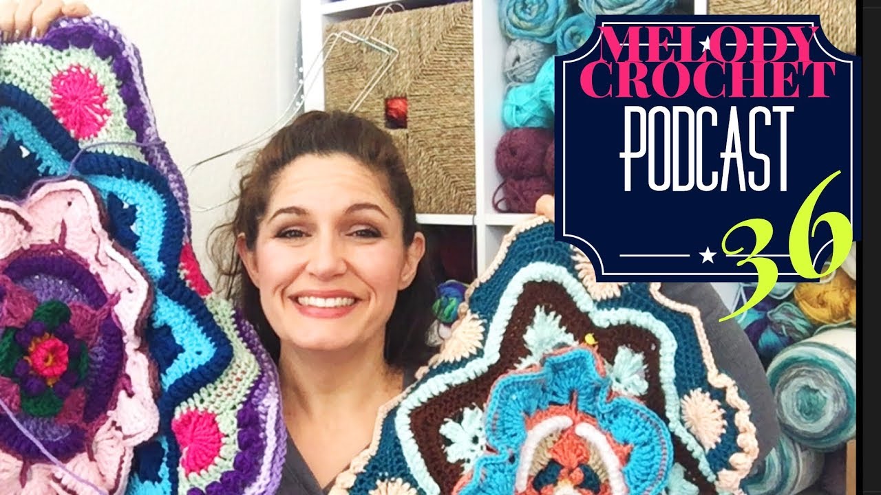 Melody Crochet Podcast - 2019 Happy New Year, Lets Crochet!!