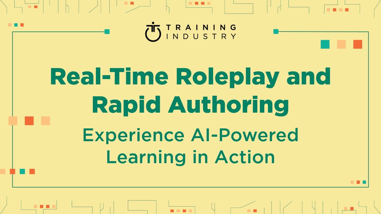 Real-Time Roleplay and Rapid Authoring: Experience AI-Powered Learning in Action