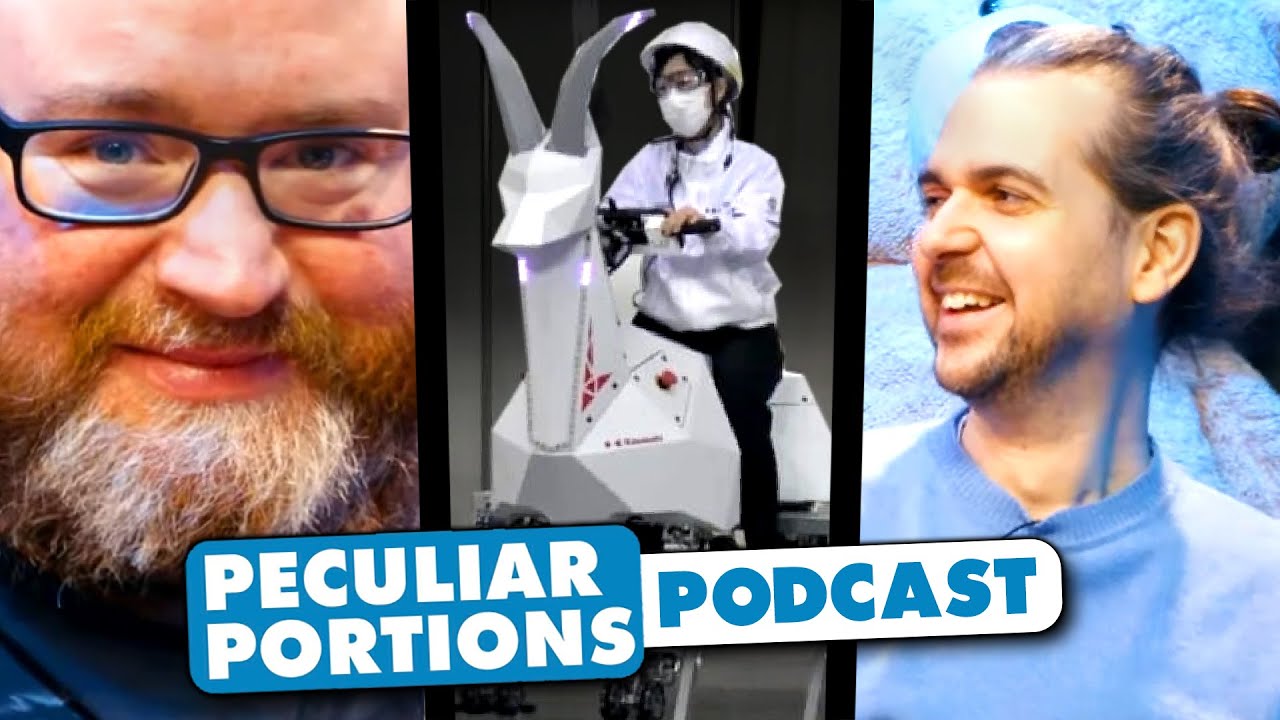 The rideable robot goat - Peculiar Portions Podcast #47