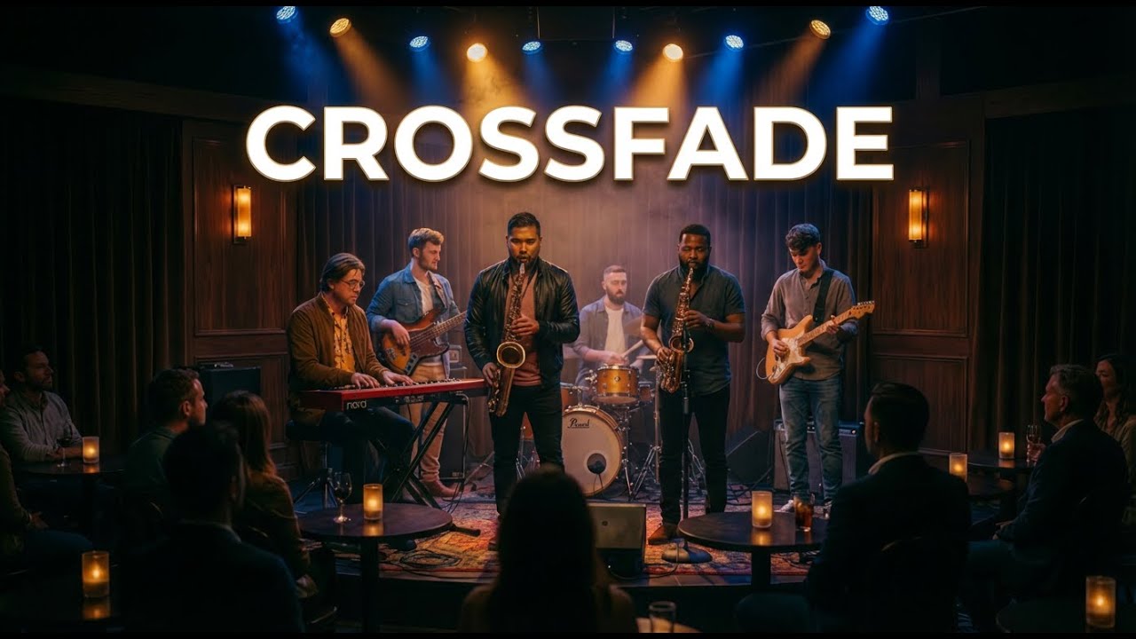 Blue Ember Band – “Crossfade” (Smooth Jazz / Jazz-Funk / Male Vocal)