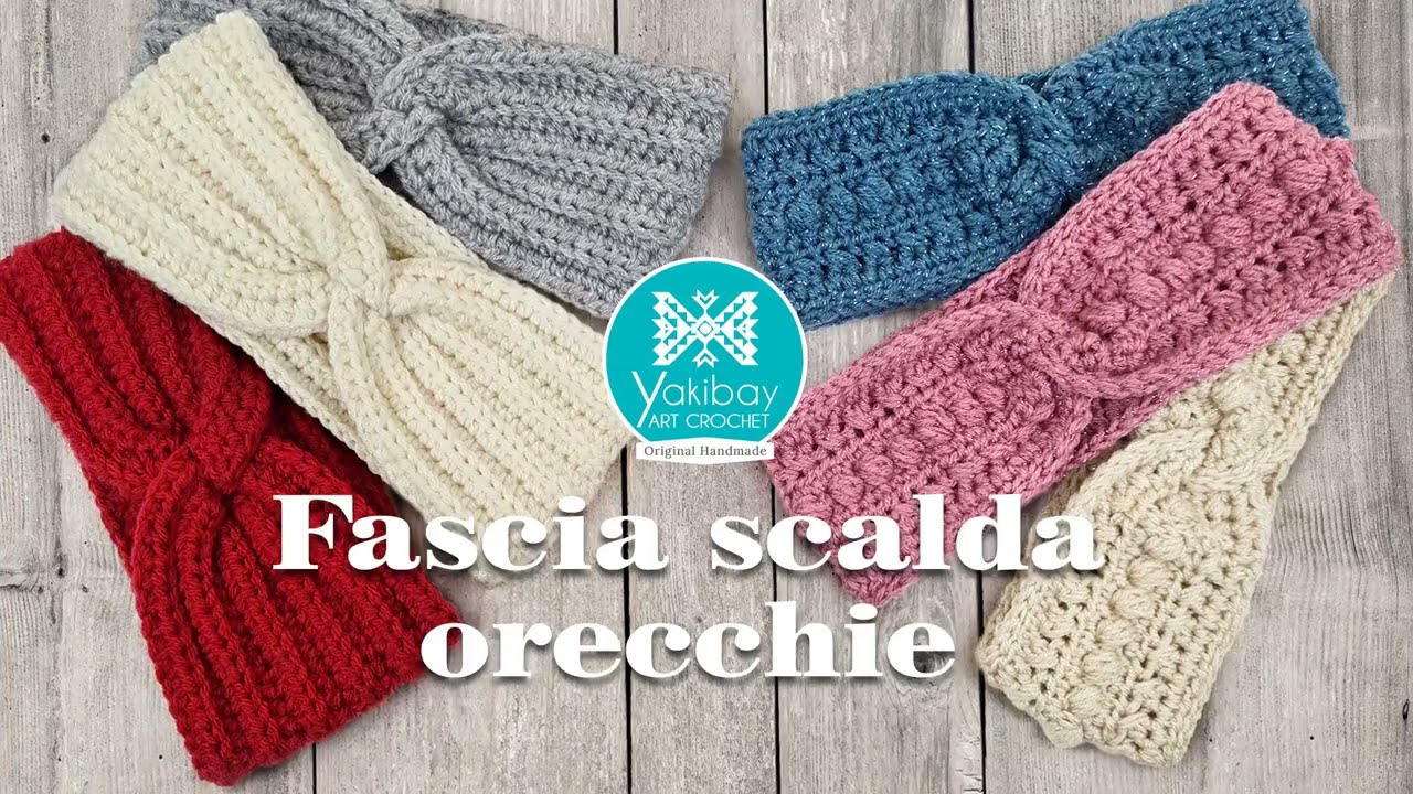 Mai più orecchie fredde con questa fascia super facile ad uncinetto