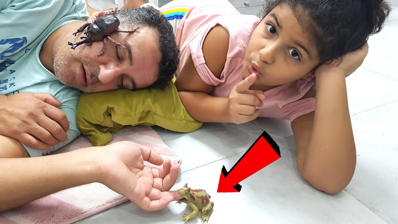 YAĞMUR GÜN BOYU BABASINA ŞAKA YAPTI-YÜKSEL OYUNDA