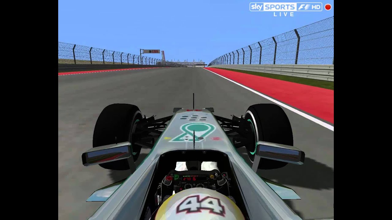#13 Grand Prix USA lap with Kuska22 - Ligaformuly1.pl