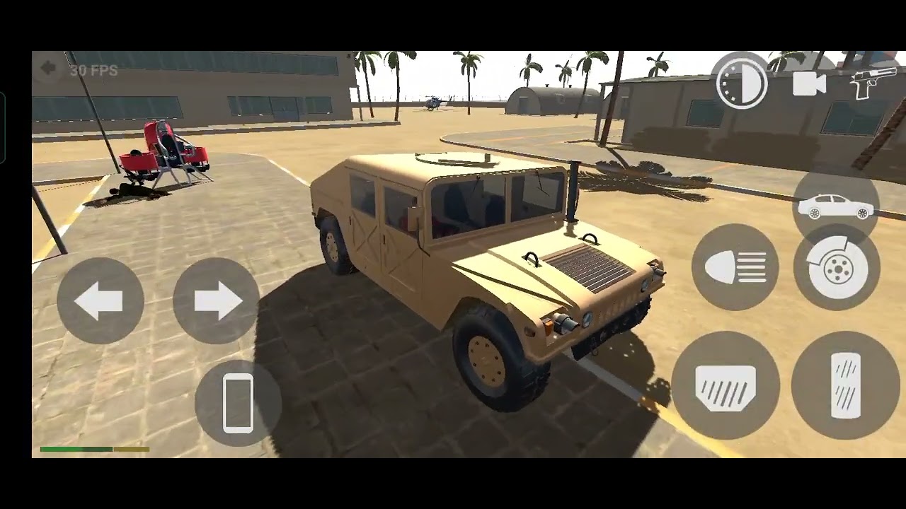 Indian bike driving 3D new military base
