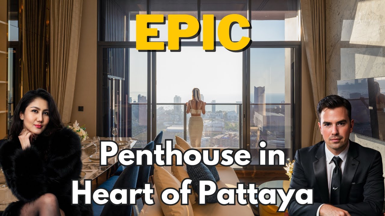Panoramic Pattaya Penthouse on Third Road - 127 SQ.M of Luxury | Pearl Property Pattaya