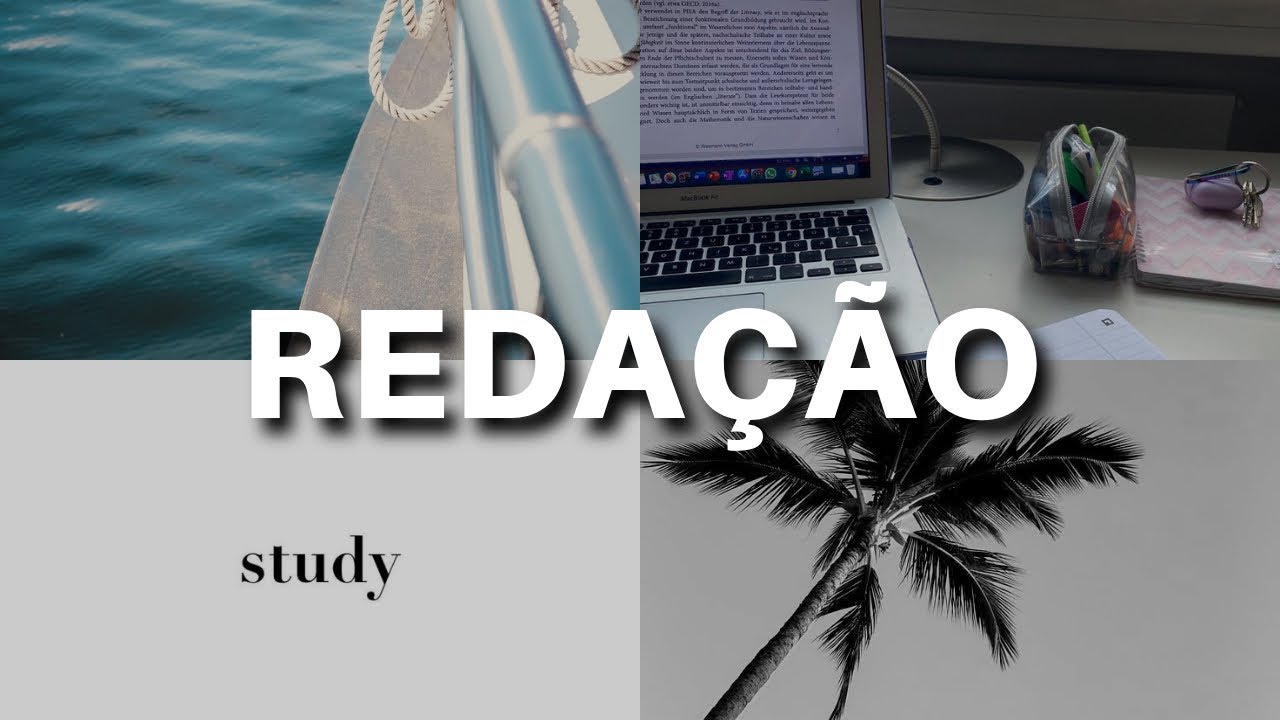 COMO ESTUDAR REDAÇÃO!!!