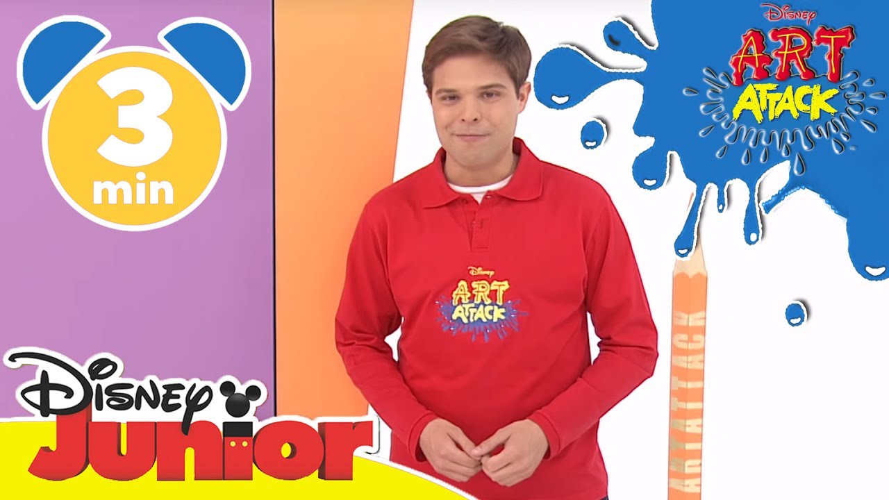 Art Attack Bastelclip #11 - Das Wasserhahn-Schild | Disney Junior