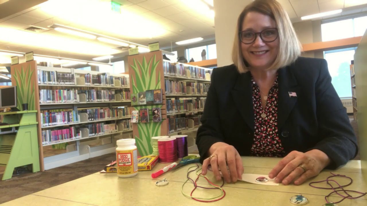 Make a Fingerprint Pendant with Lisa Beck!