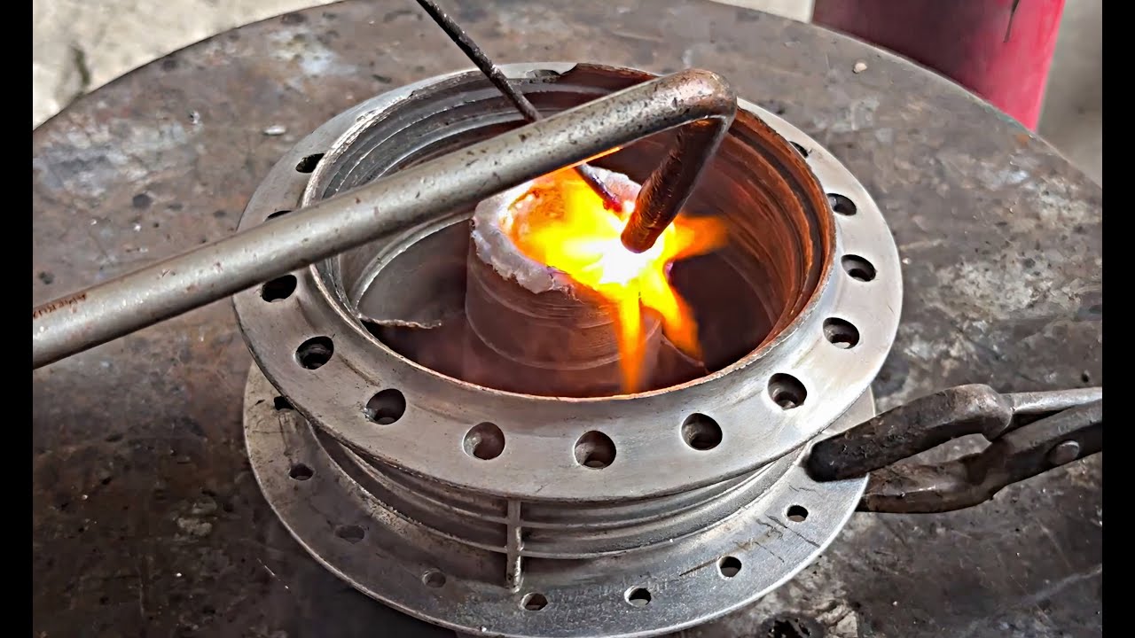 How To Weld Aluminum Cheap and Fast | Broken Bike Hub Welding