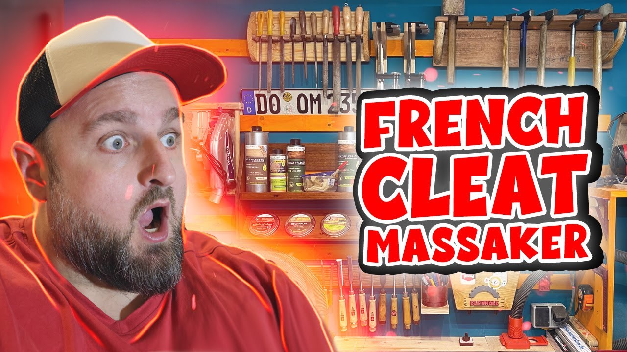 Eine Sammlung an French Cleat Haltern - kreative Ideen