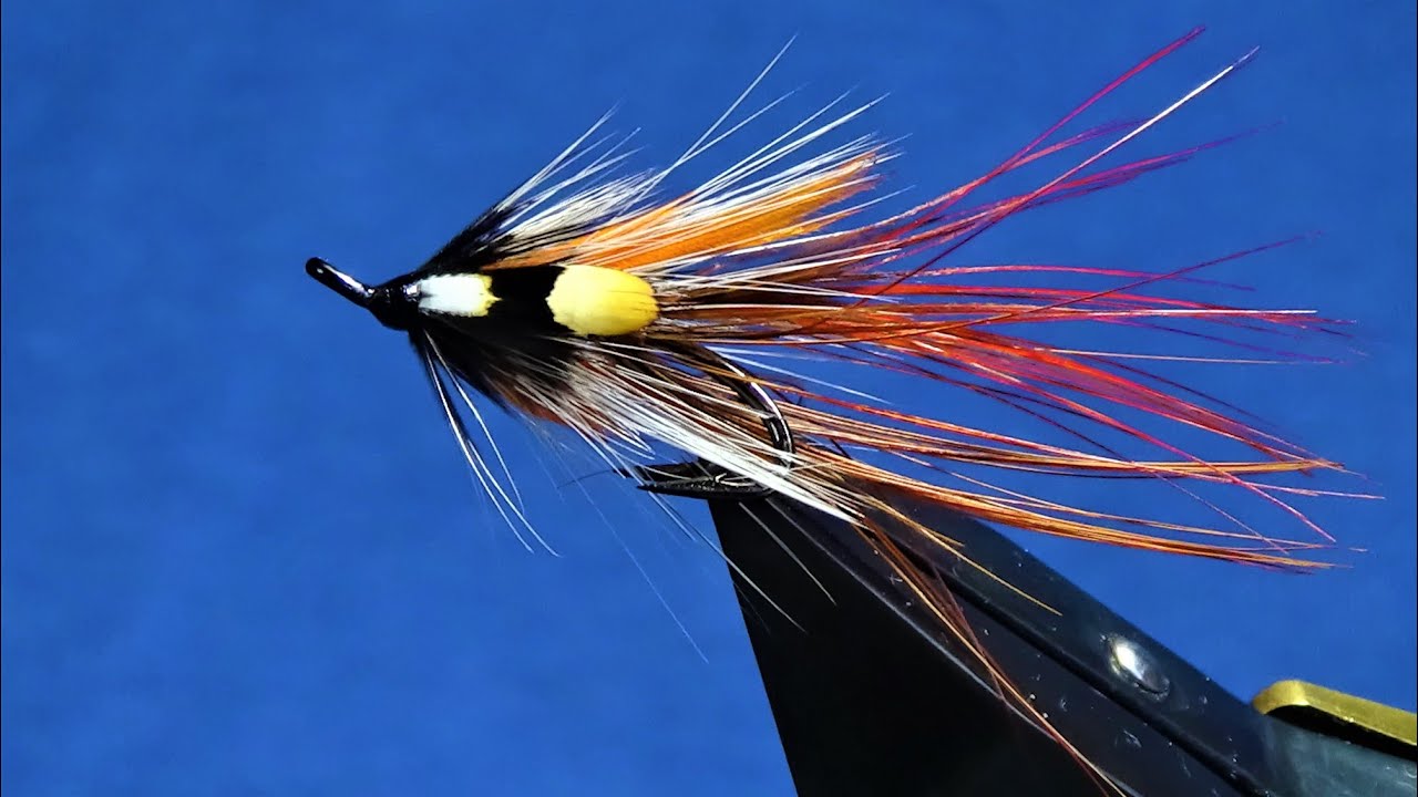 Tying a salmon fly, Silver Shrimp with Scott Jackson