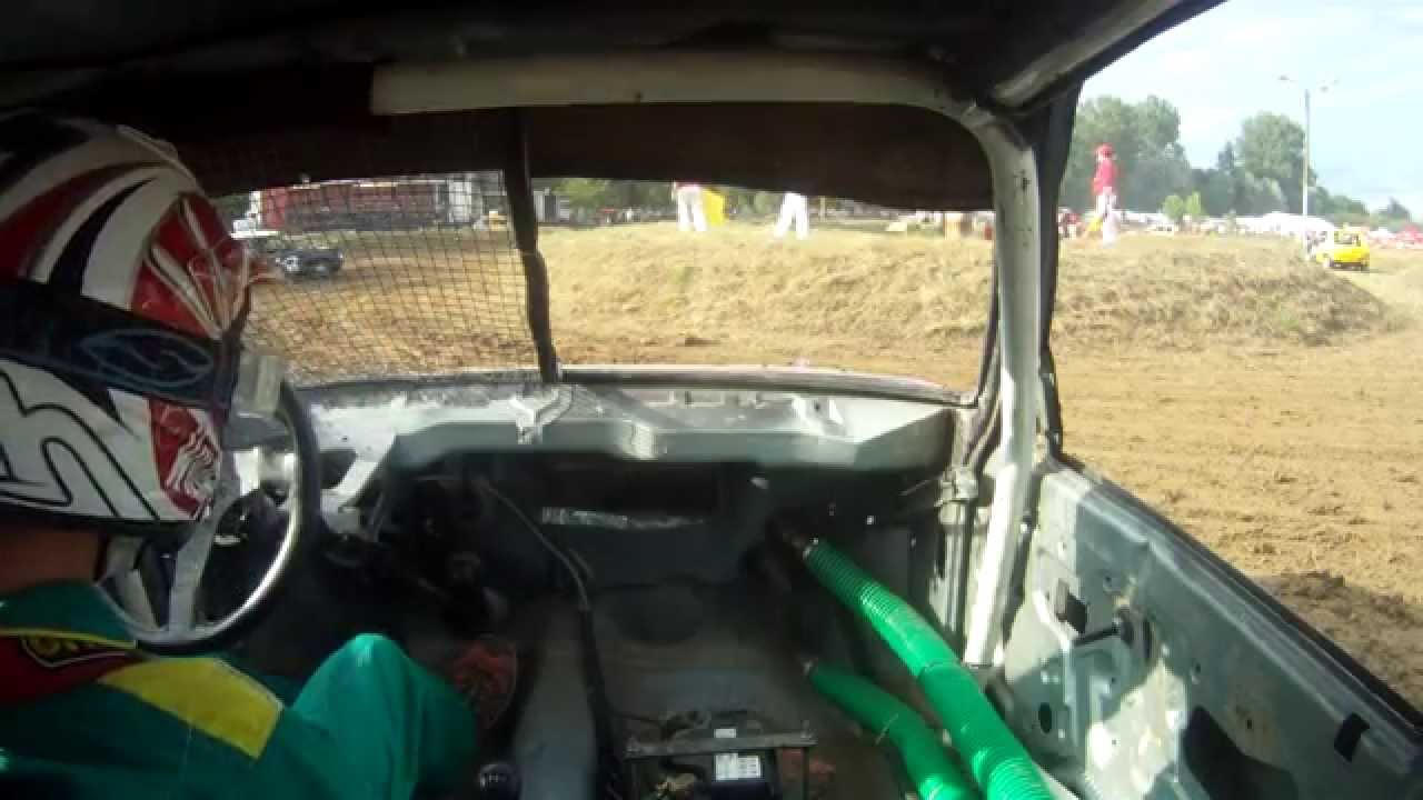 Stock car Bletterans 2014 Manche 205 n°451 VIDEO 1
