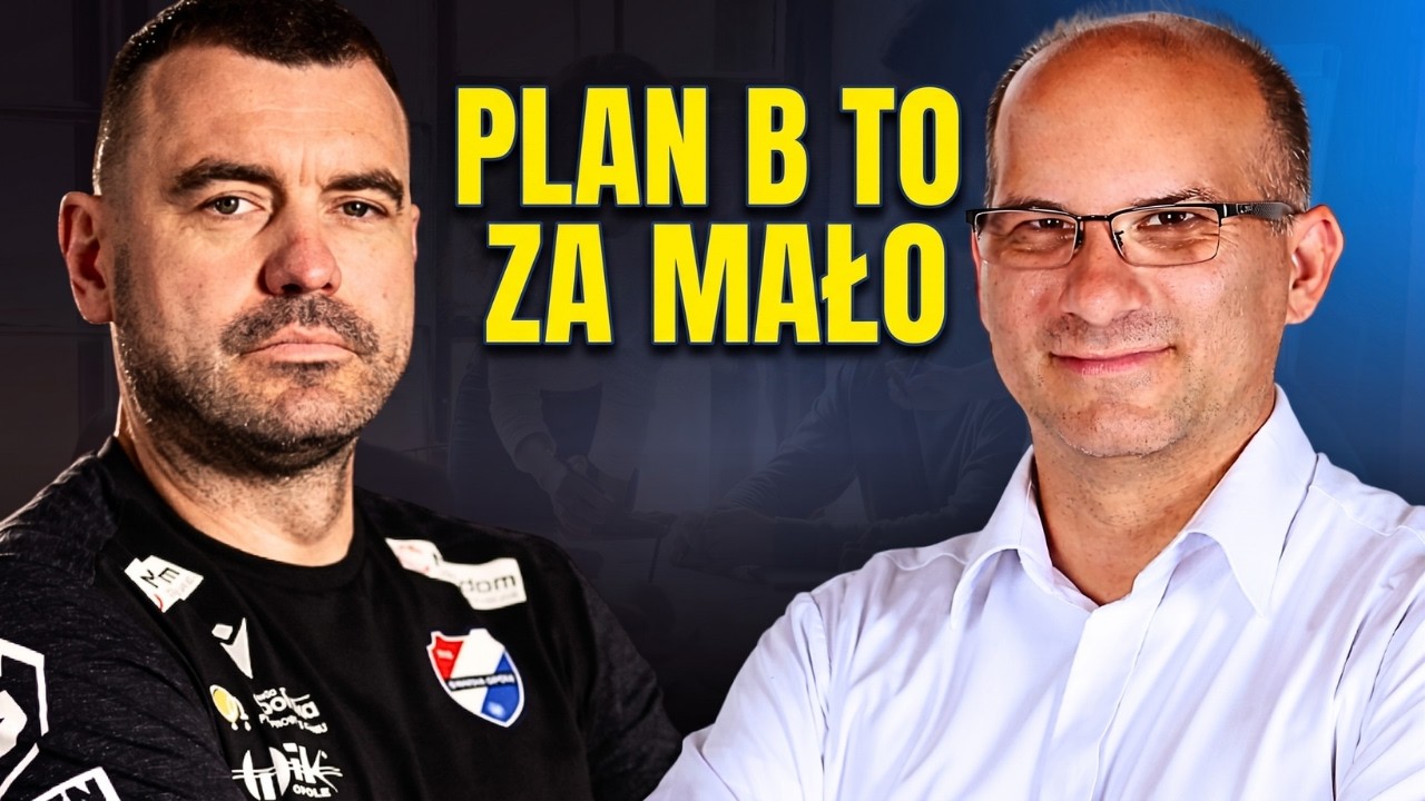 Sportowe strategie, kt&oacute;re działają w biznesie! Bartosz Jurecki. Odcinek 1