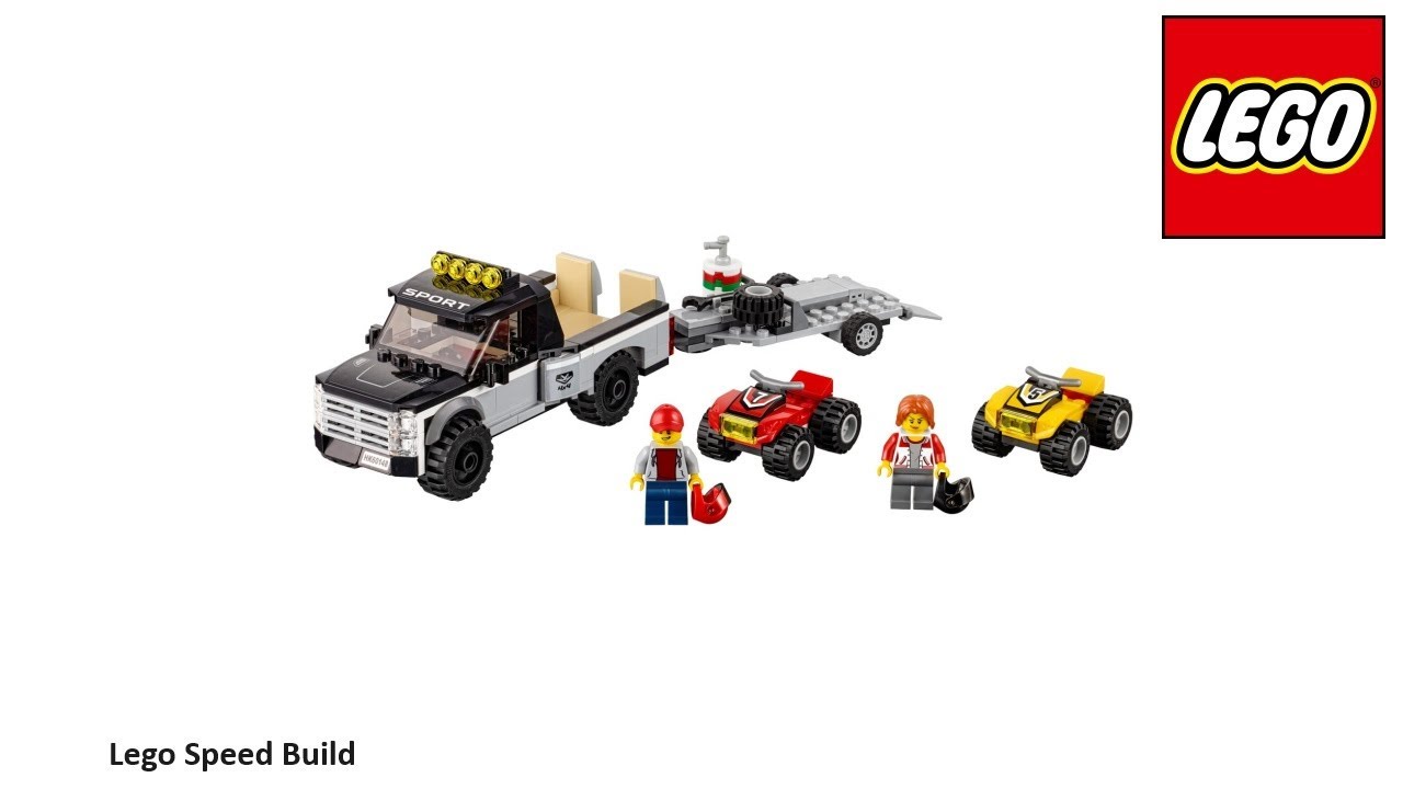 Lego City 60148 ATV Race Team Speed Build